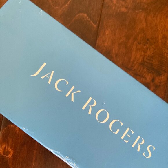 BRAND NEW Jack Rogers Jacks haircalf flat sandals IN BOX - Picture 6 of 6